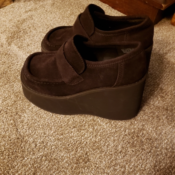 steve madden loafers platform